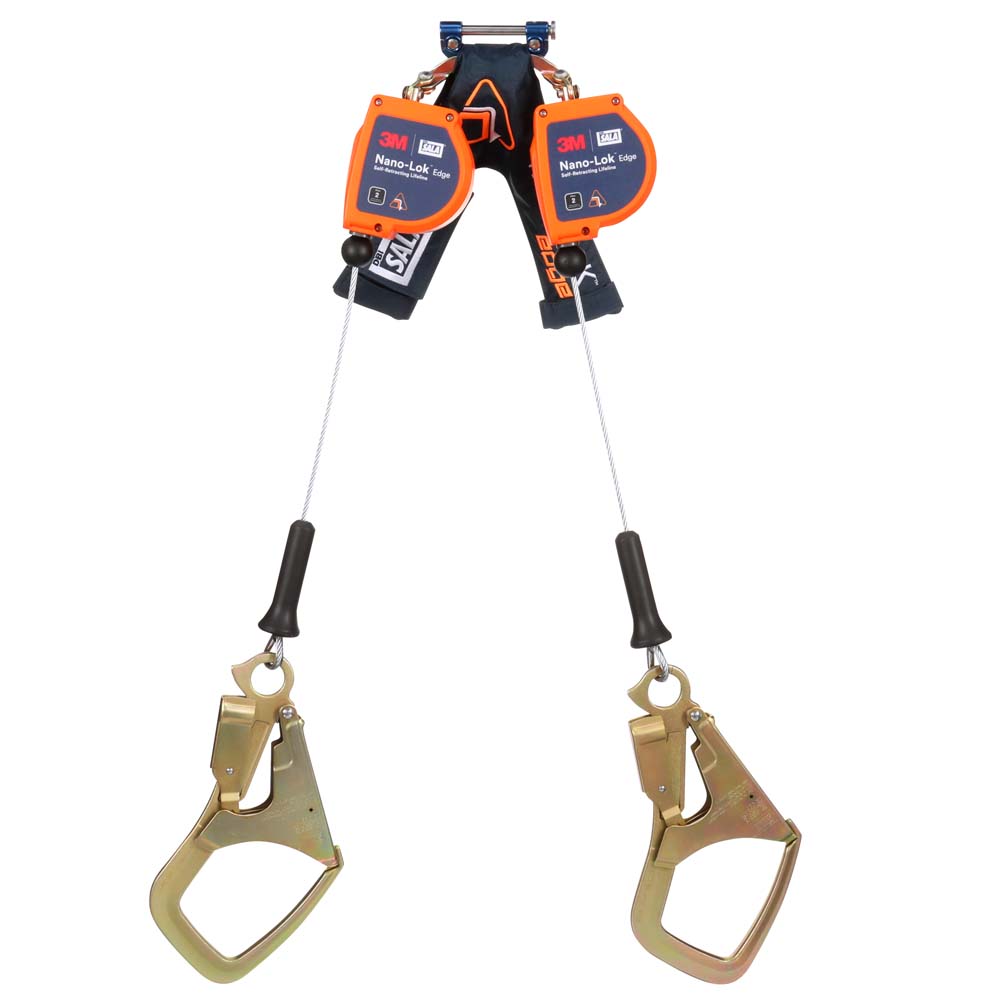 3M DBI-SALA Nano-Lok Twin-Leg Personal 6-Foot Self-Retracting Lifeline from GME Supply